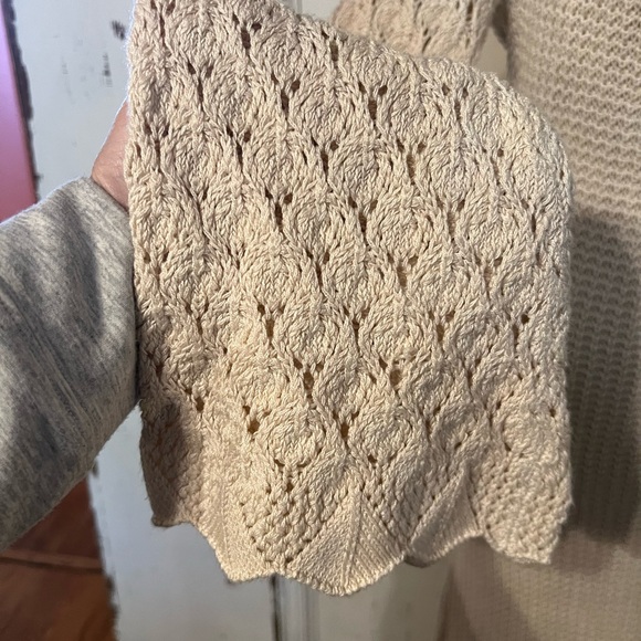 4SI3NNA Cream Tan Bell Sleeve Sheath Dress - Picture 14 of 14